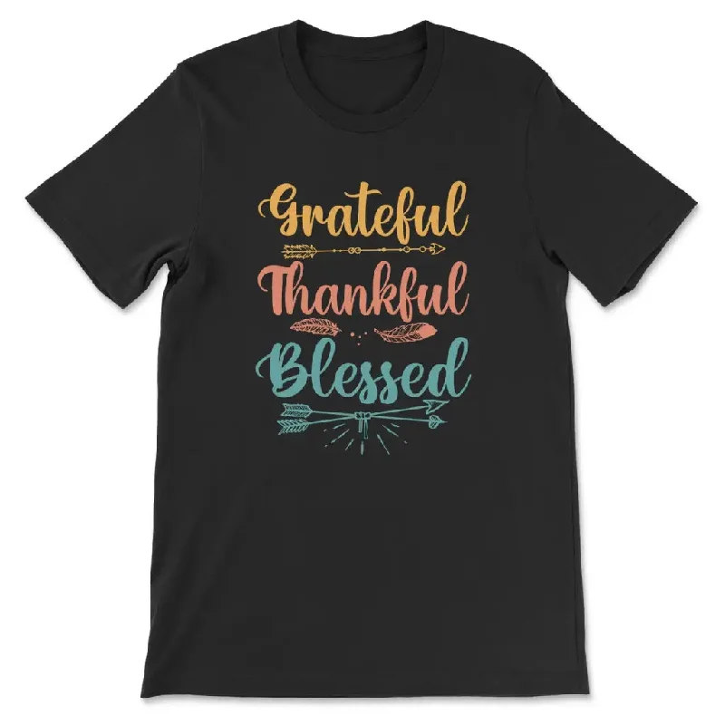 Grateful thankful blessed t-shirt, Christian t-shirts