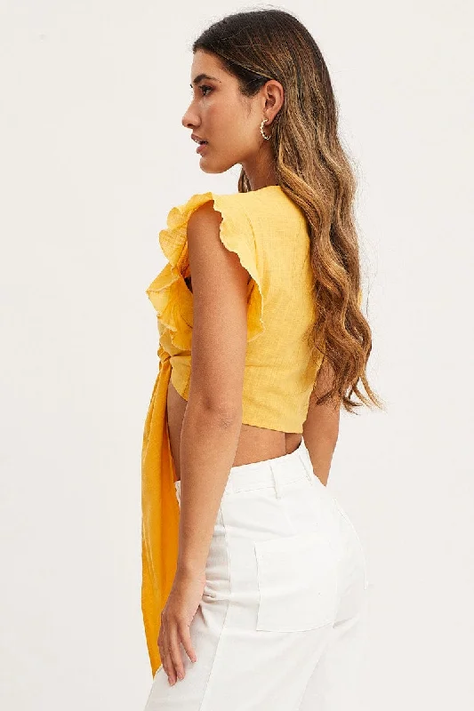 yellow-crop-top-short-sleeve-tie-front-wc10620-32f3