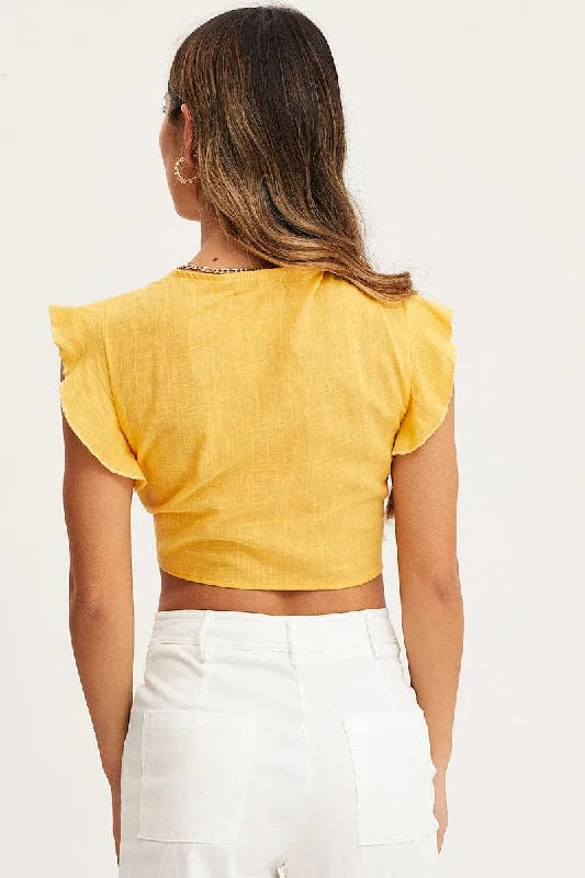 yellow-crop-top-short-sleeve-tie-front-wc10620-32f3