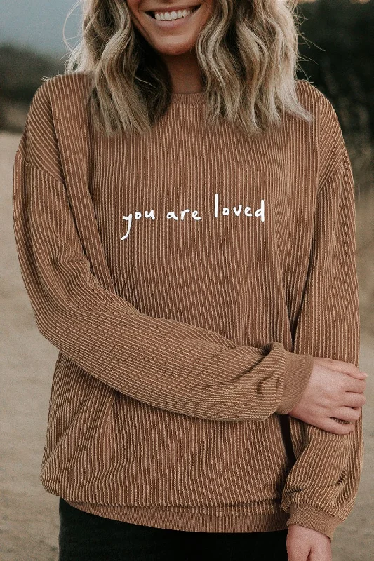 you-are-loved-graphic-dropped-shoulder-sweatshirt